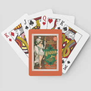 Aladdin jr.-Geschichte eines wunderbaren Spielkarten