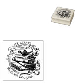 Aladdin Lamp Custom Ex Libris, Buch Gummistempel (Stempel)