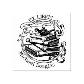 Aladdin Lamp Custom Ex Libris, Buch Gummistempel (Prägung)