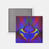 Aladdin-Lampe Magnet (Vorderseite/Rückseite)