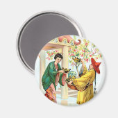 Aladdin-Lampe Magnet (Vorderseite/Rückseite)