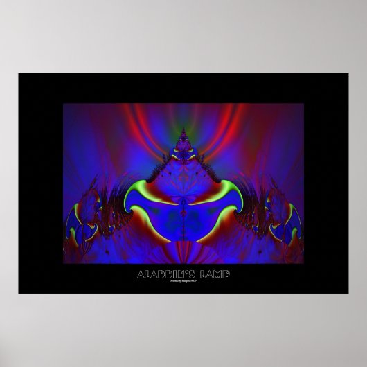 Aladdin-Lampe Poster (Vorne)