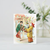 Aladdin-Lampe Postkarte (Stehend Vorderseite)