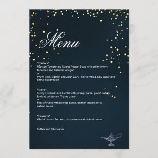 ALADDIN MENU CARD MENÜKARTE