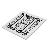 Aladdin O'Brien Großbuchstabe H Fliese (Seite)