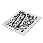 Aladdin O'Brien Großbuchstabe W Fliese (Seite)
