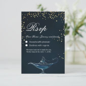 ALADDIN RSVP CARD KARTE (Stehend Vorderseite)