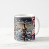 Aladdin Sane Cosmic Lightning Sternenmeer Tasse (VorderseiteRechts)