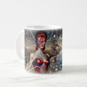 Aladdin Sane Cosmic Lightning Sternenmeer Tasse (Vorderseite Links)
