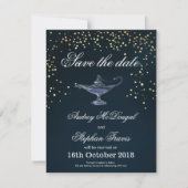 ALADDIN SAVE THE DATE CARD (Vorderseite)