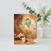 Aladdin und der Efrite Postkarte (Stehend Vorderseite)