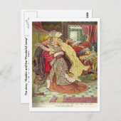 Aladdin und die wunderbare Lampe Postkarte (Vorne/Hinten)