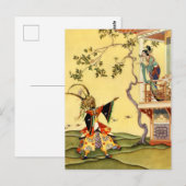 "Aladdin" von Virginia Frances Sterrett Postkarte (Vorne/Hinten)