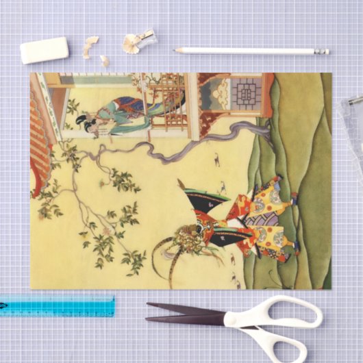 "Aladdin" von Virginia Frances Sterrett Seidenpapier (Handwerk)