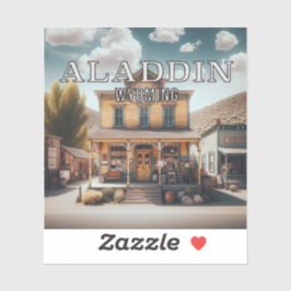 Aladdin Wyoming 3 Zoll Vinyl Sticker