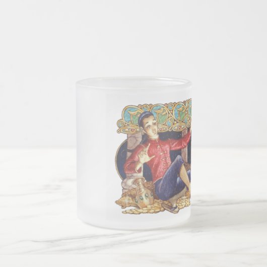 Aladdin's Lamp Mattierte Tasse (Mittel)