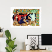 Aladdin's Lampe Print Poster (Heimbüro)