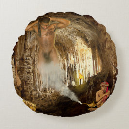 Aladdin's Lover Rundes Kissen