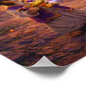 "Aladdin's Surprise" Poster (Ecke)