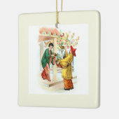 Aladins Lampe Keramikornament (Links)