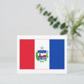 Alagoas, Flagge Brasiliens Postkarte (Stehend Vorderseite)