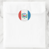 Alagoas Runder Aufkleber (Tasche)