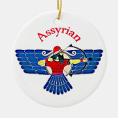 Alaha Ashur Keramik Ornament (Vorne)