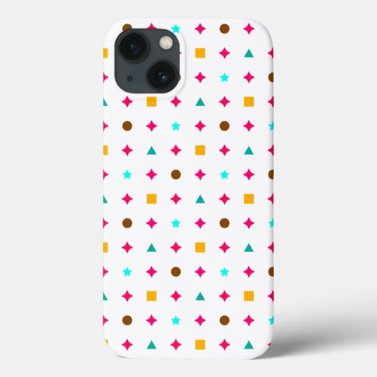 Alaia Multicolor Form Pattern Case-Mate iPhone Hülle (Rückseite)
