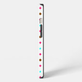 Alaia Multicolor Form Pattern iPhone Hülle (Linke Seite)
