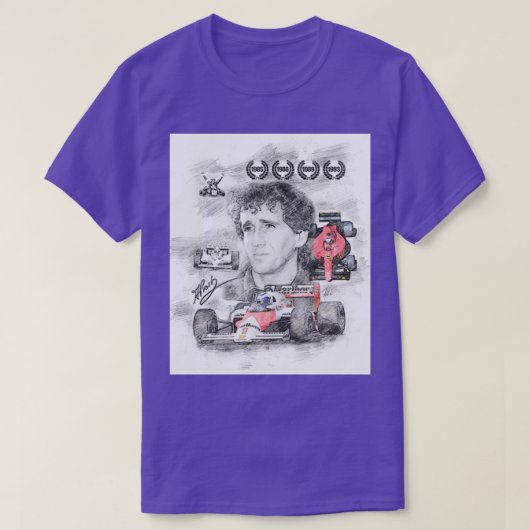 Alain Prost T-Shirt (Design vorne)