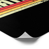 Alaina Geschenkname Personalisiert Retro Vintag 80 Poster (Ecke)