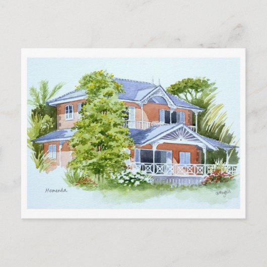 Alamanda, Stonehaven Bay. Tobago Postkarte (Vorderseite)