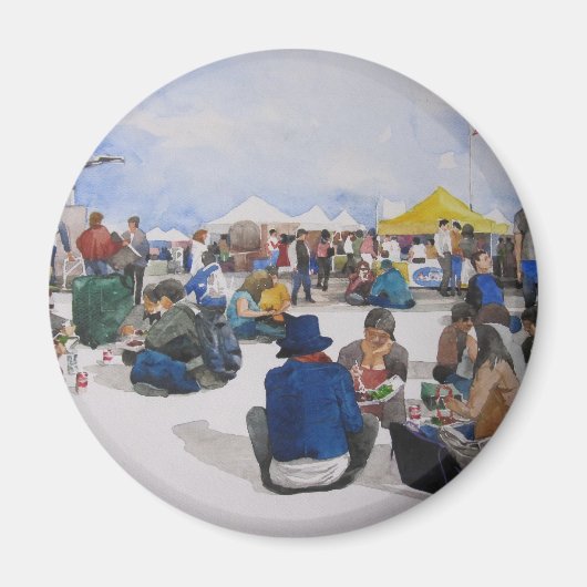 Alameda Antique Pointe Faire Magnet (Vorne)