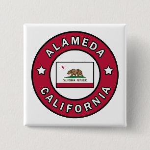 Alameda California Button