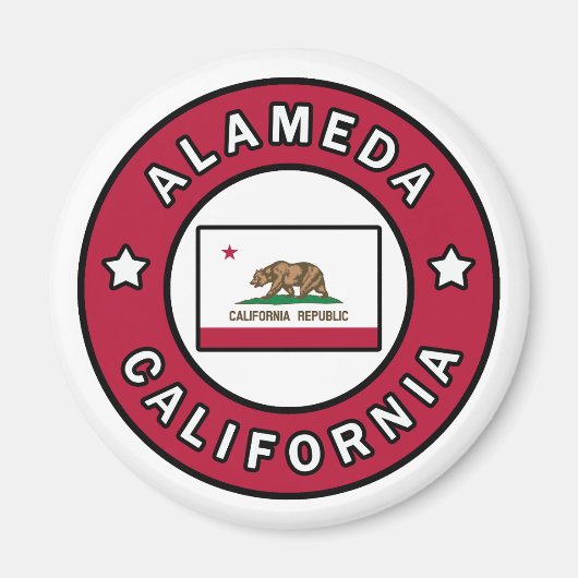 Alameda California Magnet (Vorne)