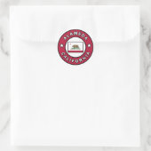Alameda California Runder Aufkleber (Tasche)