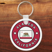 Alameda California Schlüsselanhänger (Vorderseite)