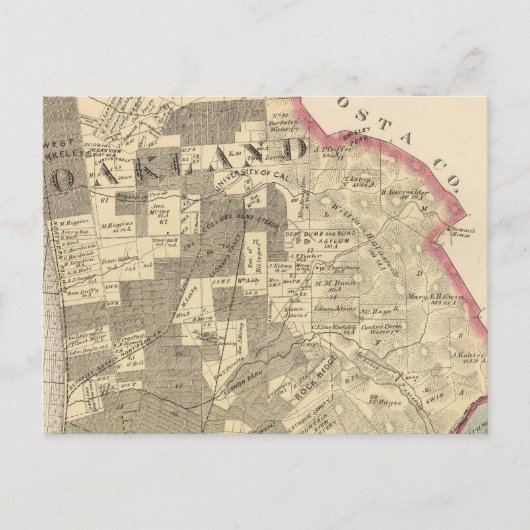 Alameda Co 1 Postkarte (Vorderseite)