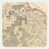 Alameda Co 1 Quadratischer Aufkleber (Vorderseite)