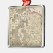 Alameda Co 1 Silbernes Ornament (Links)