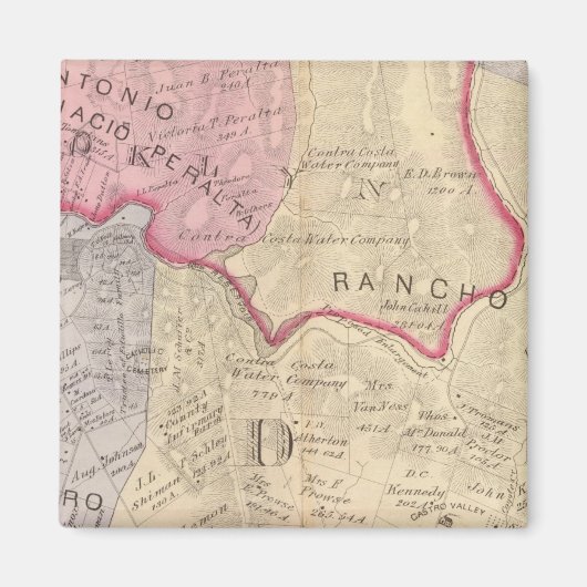 Alameda Co 3 Magnet (Vorne)