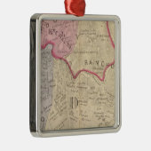 Alameda Co 3 Silbernes Ornament (Rechts)