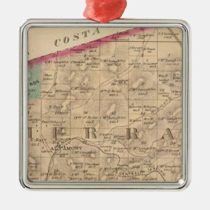 Alameda Co 8 Ornament Aus Metall