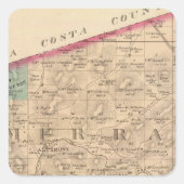 Alameda Co 8 Quadratischer Aufkleber (Vorderseite)