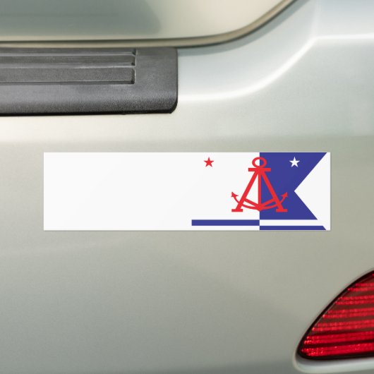 Alameda-Flagge Autoaufkleber (Auf Auto)