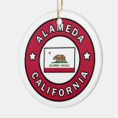 Alameda Kalifornien Keramik Ornament (Links)