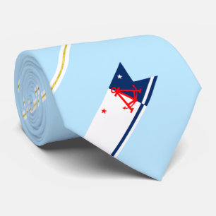 Alameda (Kalifornien) Stadtflagge Neck Tie Krawatte