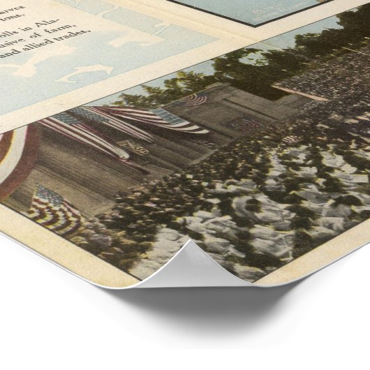 Alameda Landkreis, Kalifornien Poster (Ecke)