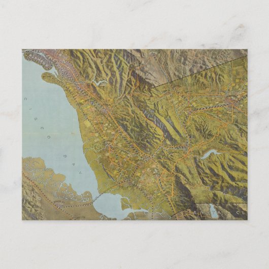 Alameda Landkreis, Kalifornien Postkarte (Vorderseite)