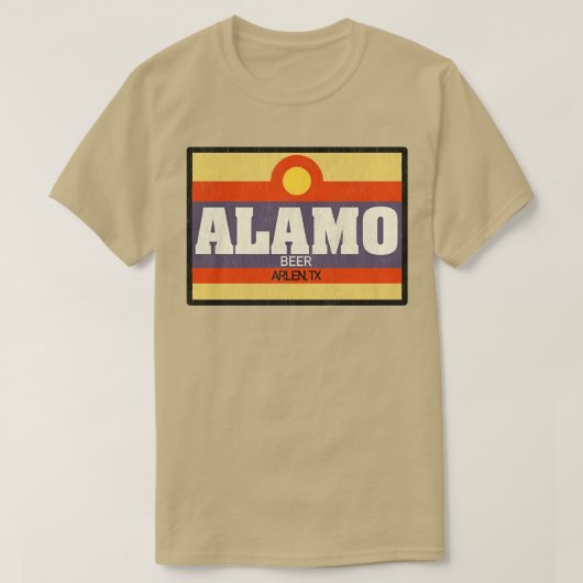 Alamo Beer T-Shirt (Design vorne)